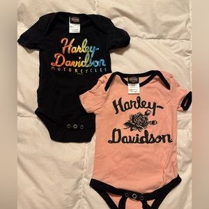 Harley Davidson little girls tee shirts